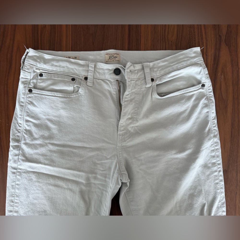 J. Crew Light Gray Denim Pants